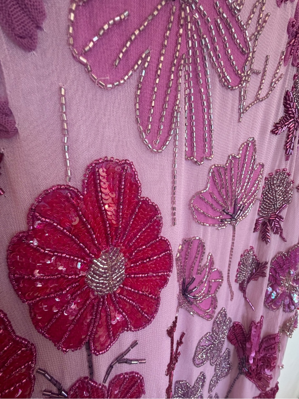 Free People Pink Jewel Embroidered Mini Dress - Picture 8 of 9